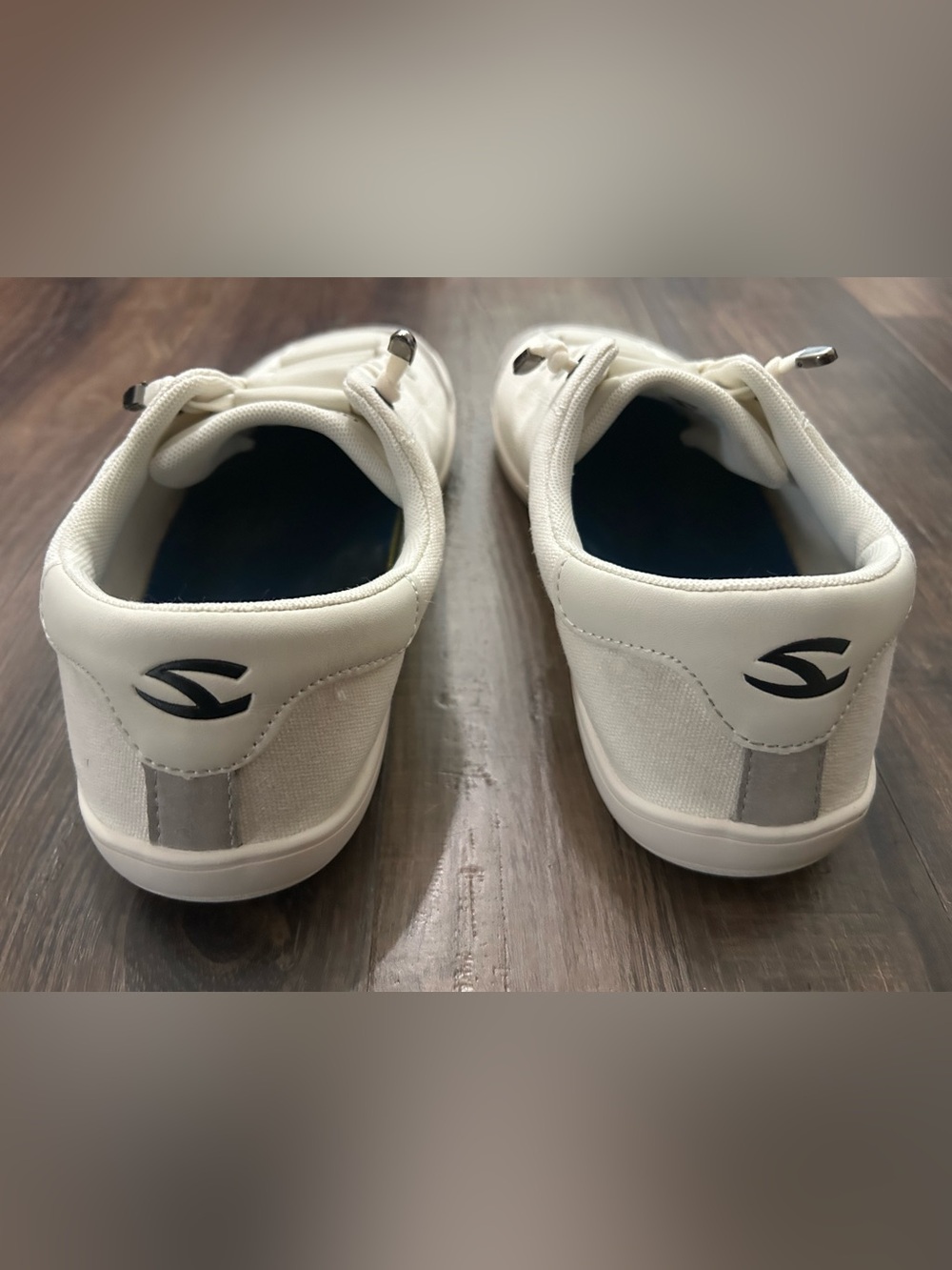 Hobibear Men's White Low-Top Casual minimalist barefoot slipons size M10 W12 - Picture 4 of 6